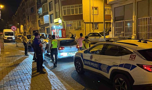 Çorlu'da abart egzozlu aracın alkollü sürücüsü bekçilere yakalandı, 20 bin 889 lira ceza kesildi
