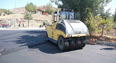 Çorum Belediyesi'nden Uğurludağ'a 2 bin 715 bin ton asfalt desteği
