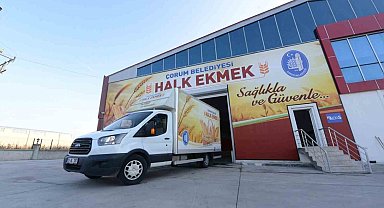 Çorum Halk Ekmek'te 210 gram ekmek 10 TL'ye satılacak