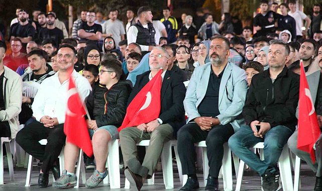 Çorum milli maç coşkusu