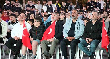 Çorum milli maç coşkusu