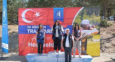Çorum'da 115 sporcu hedefleri vurabilmek için yarıştı