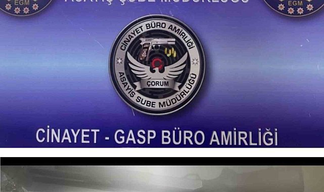 Çorum'da aranan 4 şüpheli yakalandı