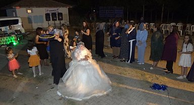 Çorum'da Down sendromlu Mesude'nin düğün hayali gerçek oldu