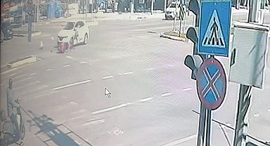 Çorum'da otomobille motosiklet çarpıştı: 1 yaralı