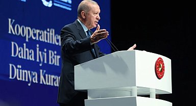 Cumhurbaşkanı Erdoğan: Hedefimiz 250 bin kooperatif