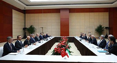 Cumhurbaşkanı Erdoğan, Pezeşkiyan ile görüştü