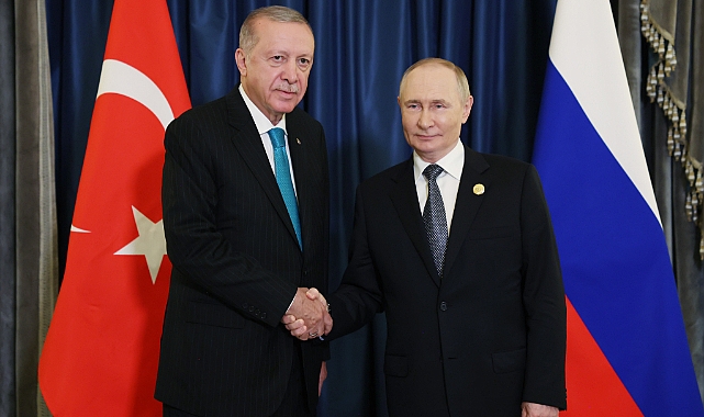 Cumhurbaşkanı Erdoğan, Putin ile görüştü