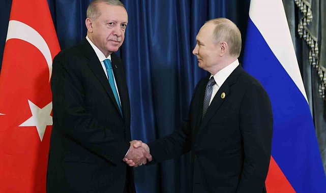 Cumhurbaşkanı Erdoğan, Putin ile görüştü