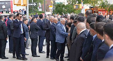 Cumhurbaşkanı Erdoğan Türkevi'ne geldi