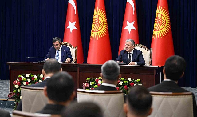Cumhurbaşkanı Yardımcısı Yılmaz: "Türk müteahhitlik firmaları Kırgızistan'da 95 projeyi hayata geçirdi"