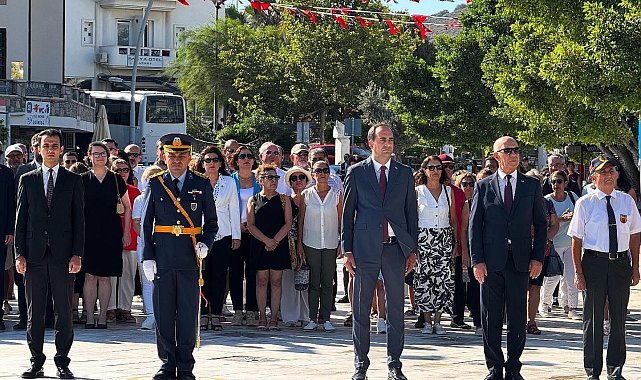 Datça'da Gaziler Günü törenle kutlandı