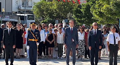 Datça'da Gaziler Günü törenle kutlandı