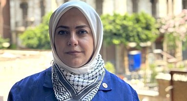 Denizli'nin kadın Vekili Ün, Gazze ablukasını kırmak için yola çıktı