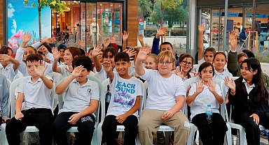 DenizTemiz TURMEPA Mavi Nefes Eğitim Otobüsü Ayvalık'ta