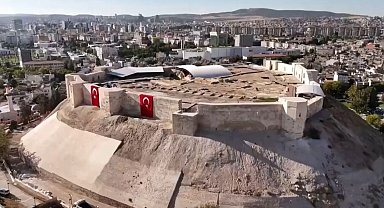 Depremde ağır hasar alan Gaziantep Kalesi'nin restorasyonu tamamlandı
