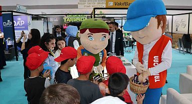 Devlet korumasındaki çocuklar tarım ve hayvancılık fuarına katıldı