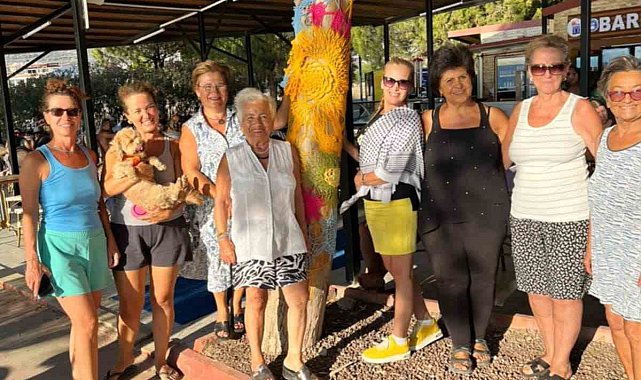 Didimli kadınların, çevre sorunlarına dikkat çekmek için ilginç etkinliği