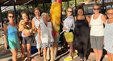 Didimli kadınların, çevre sorunlarına dikkat çekmek için ilginç etkinliği