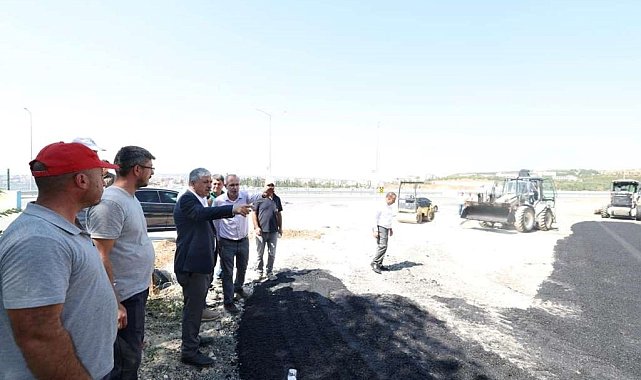 Dilovası'nda hastane otoparkı genişletiliyor, tarihi sokaklar yenileniyor