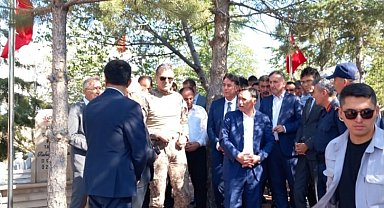 Din görevlilerinden Vali Çiçek'e teşekkür