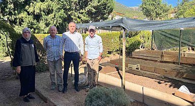 Dinar'da sezonun ilk salep ekimi yapıldı