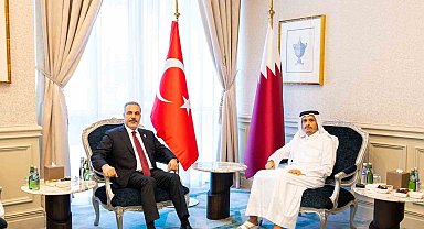 Dışişleri Bakanı Fidan, Katar Başbakanı ve Dışişleri Bakanı Al-Thani ile görüştü