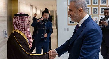 Dışişleri Bakanı Fidan, Suudi Arabistan Dışişleri Bakanı Al Suud ile görüştü