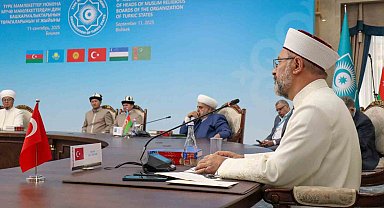 Diyanet İşleri Başkanı Erbaş Kırgızistan'da