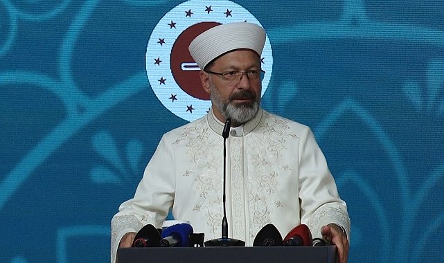 Diyanet İşleri Başkanı Erbaş: "Bu sene Mevlid-i Nebi'yi 1 hafta değil, 1 yıl olarak ihya edeceğiz"