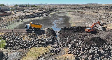 Diyarbakır'da 6 bin hayvanın faydalanacağı su kaynağı göletler onarıldı