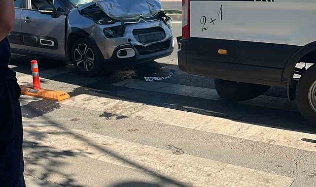 Diyarbakır'da trafik kazası: 1 yaralı