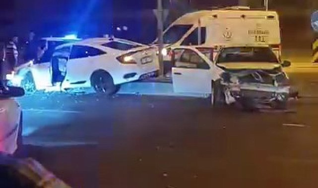 Diyarbakır'da trafik kazası: 2 yaralı
