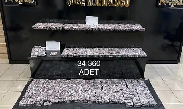 Diyarbakır'da uyuşturucu operasyonu: 34 bin adet hap, 2 kilo kokain ele geçirildi