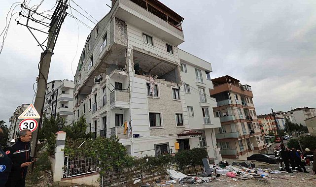 Doğalgaz patlamasının yaraları sarılıyor
