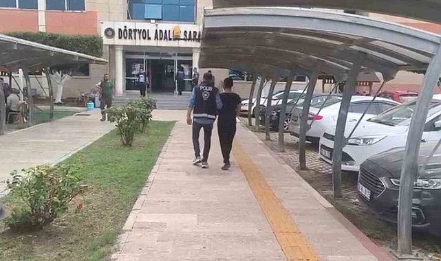 Dörtyol'da hapis cezası ile aranan 2 kişi tutuklandı