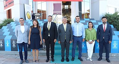 DPÜ'de sıfır atık kutuları teslim töreni düzenlendi