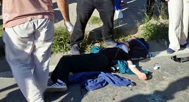 Duble yolda feci kaza: Yaralılar yola savruldu, bölgeye çok sayıda ekip sevk edildi