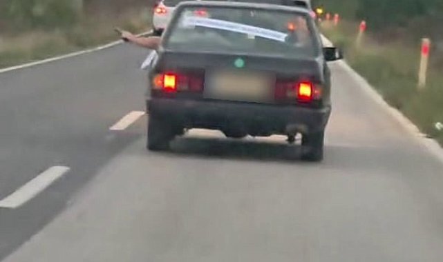 Düğün konvoyunda havaya ateş eden şahsa 35 bin lira ceza kesildi