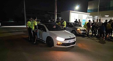 Dur ihtarına uymadı, aracı bırakıp başka araçla kaçtı