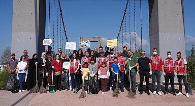 Düzce'de Dünya Temizlik Günü'nde anlamlı etkinlik