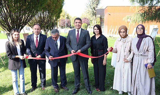 Düzce'de ebru sergisi açıldı
