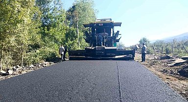 Düzce'de köylerin ulaşım konforu artıyor