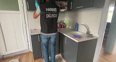 Düzce'de uyuşturucudan 63 kişi hakkında işlem yapıldı