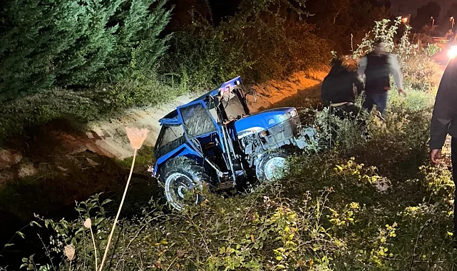 Düzce'de traktör kazası: 1 yaralı