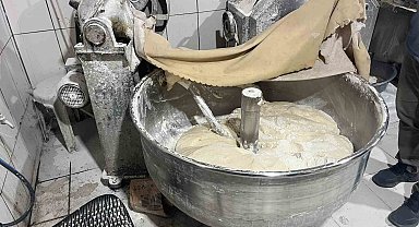 Edirne'de ruhsatsız ekmek fırını mühürlendi