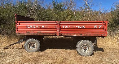 Edirne'de traktör römorku hırsızlığından 1 kişi tutuklandı