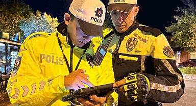 Edirne'de yüksek sesle müzik açan sürücülere ceza