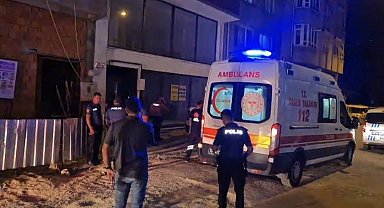 Edremit'te inşaatta imdat çığlığı: Merdiven boşluğuna düşen kadın yaralandı