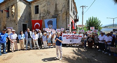 Efes Selçuk'tan Çamlık Atatürk Evi çağrısı: İnatlaşmayalım!